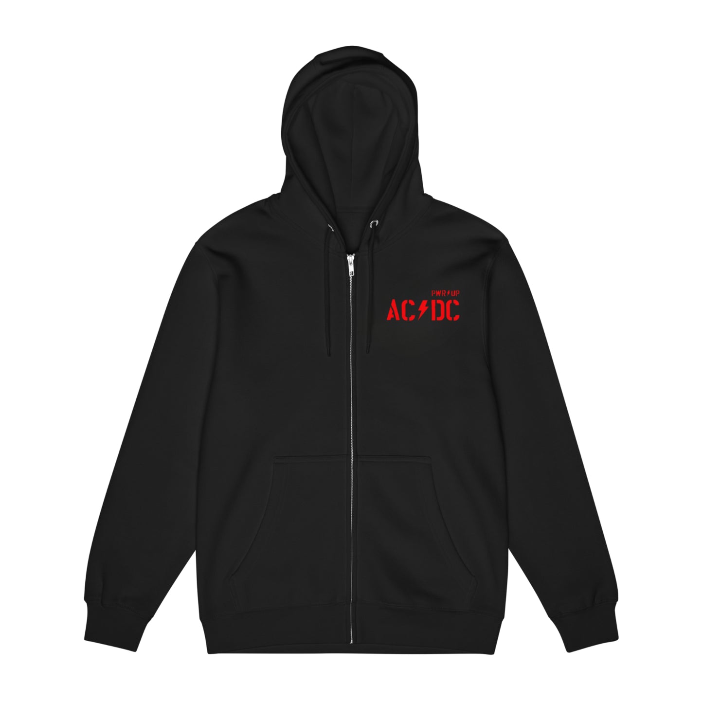 Angus Lightning Bolt PWR UP Tour Zip Hoodie