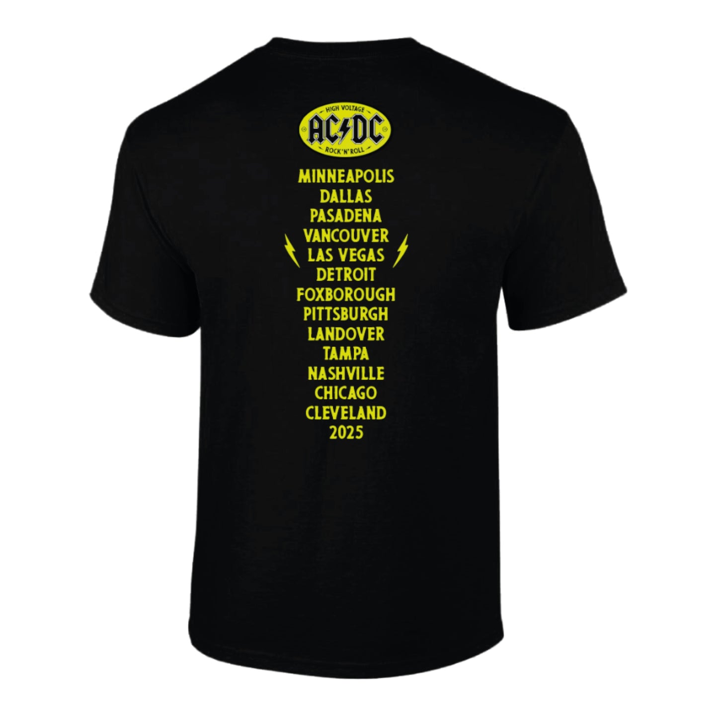 High Voltage Yellow Logo T-Shirt