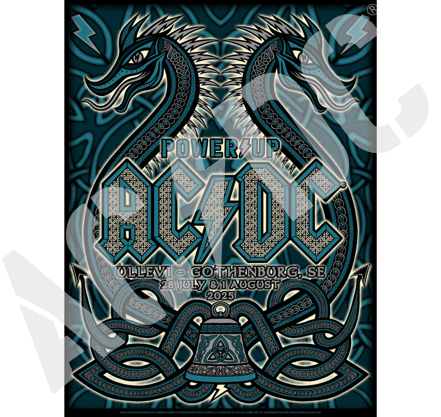 Gothenburg PWR UP Tour Poster