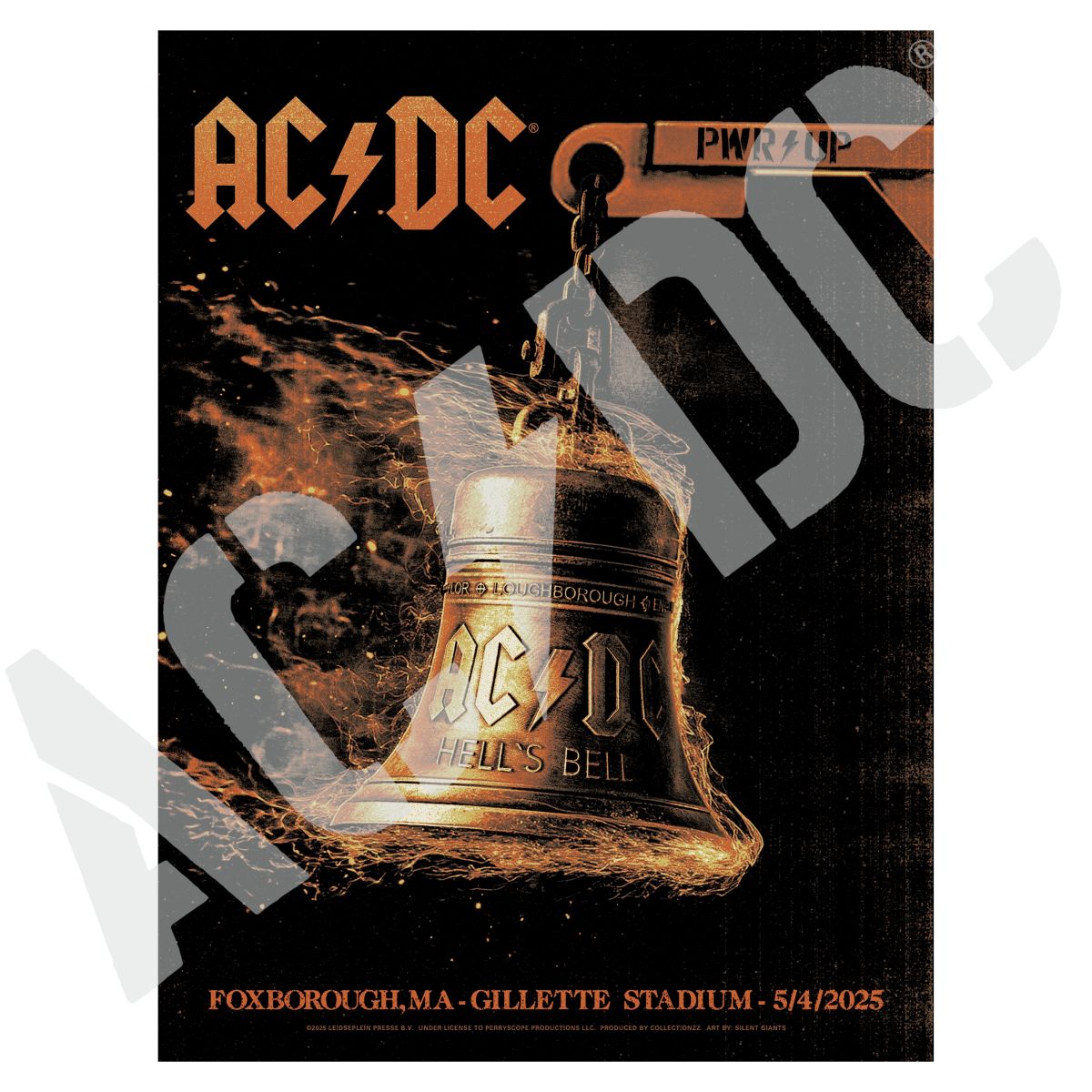 Foxborough PWR UP Tour Poster