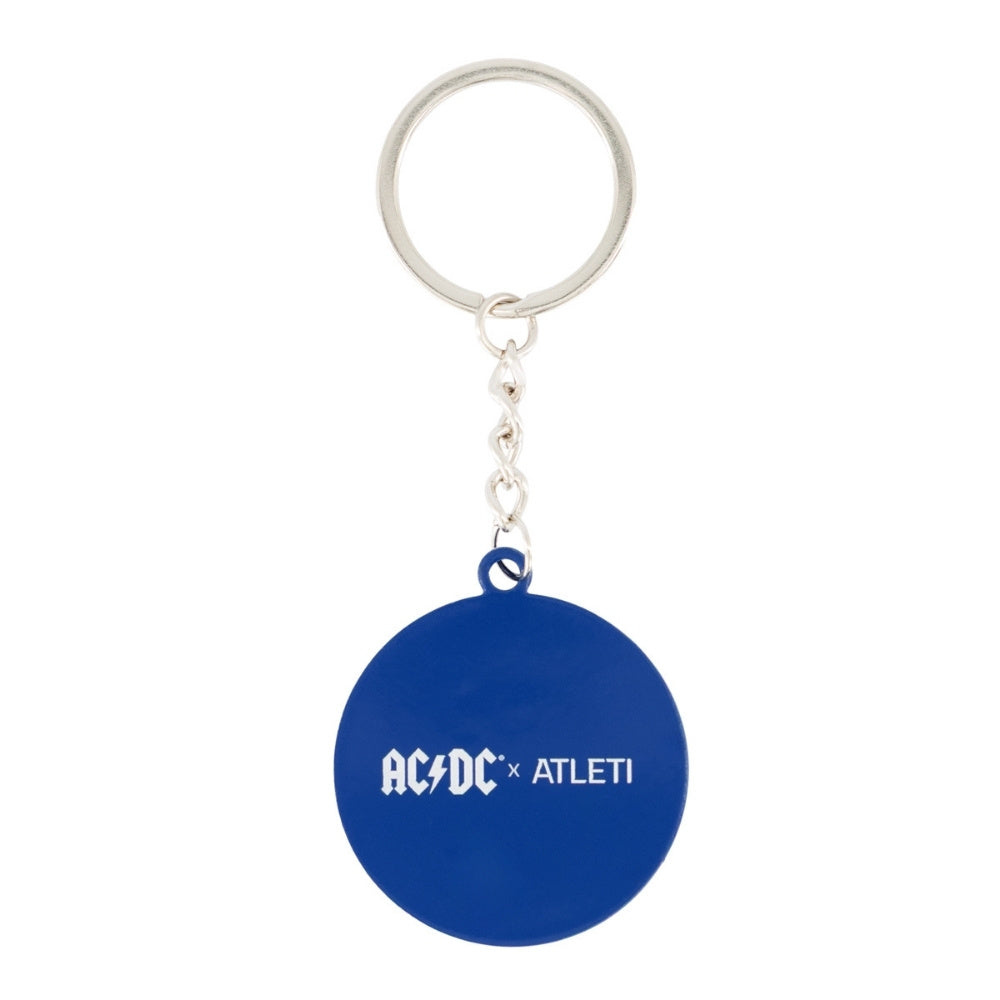 Blue Keychain AC/DC High Voltage