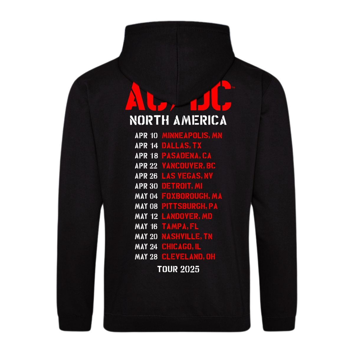 PWR UP Tour Zip Hoodie