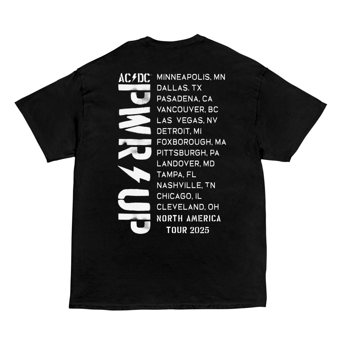 Angus and Brian PWR UP Tour T-Shirt