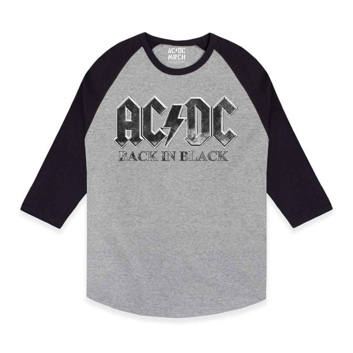 Back in Black PWR UP Tour Baseball T-Shirt
