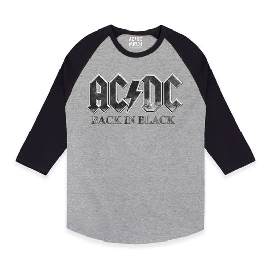 Back in Black PWR UP Tour Baseball T-Shirt