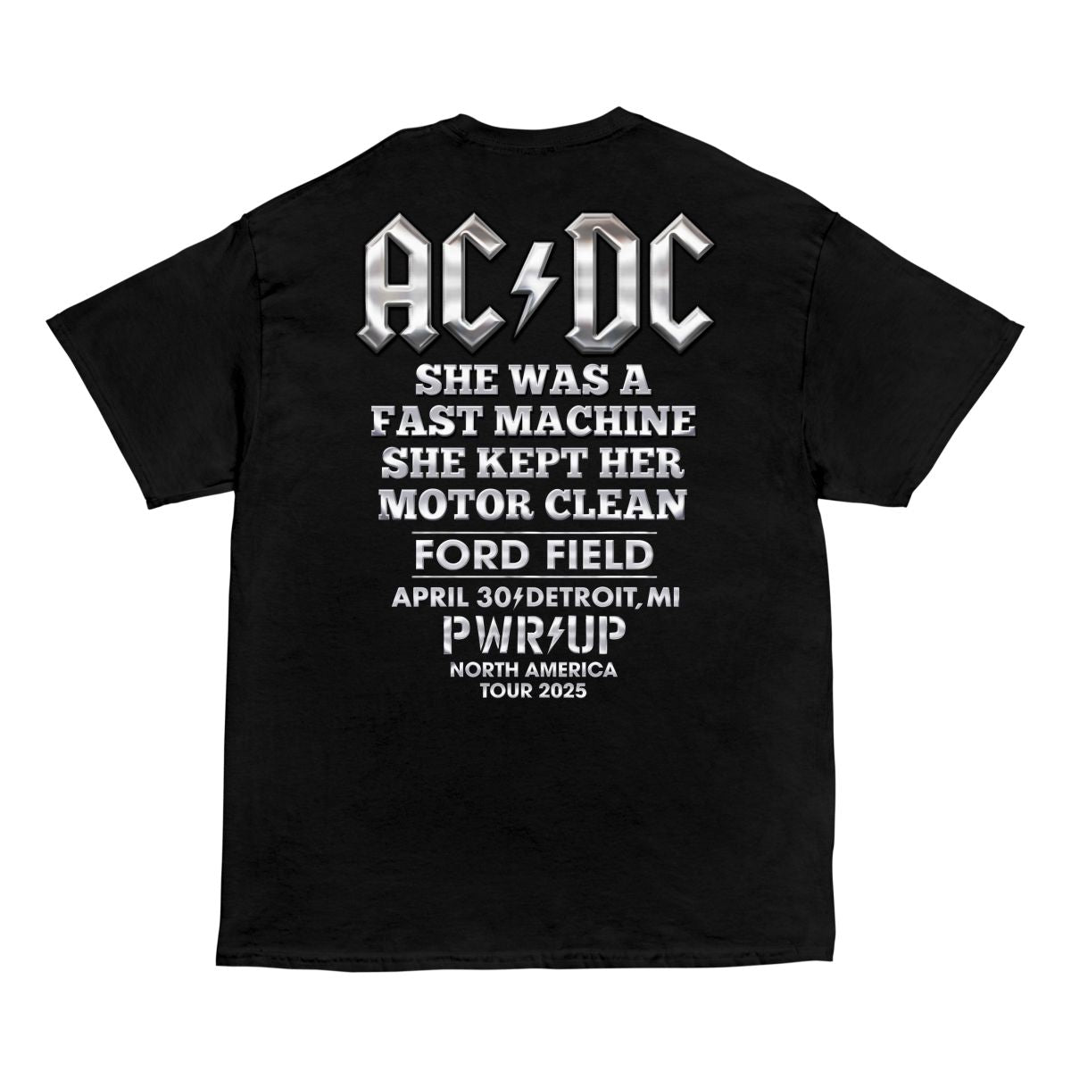 Detroit PWR UP Tour T-Shirt