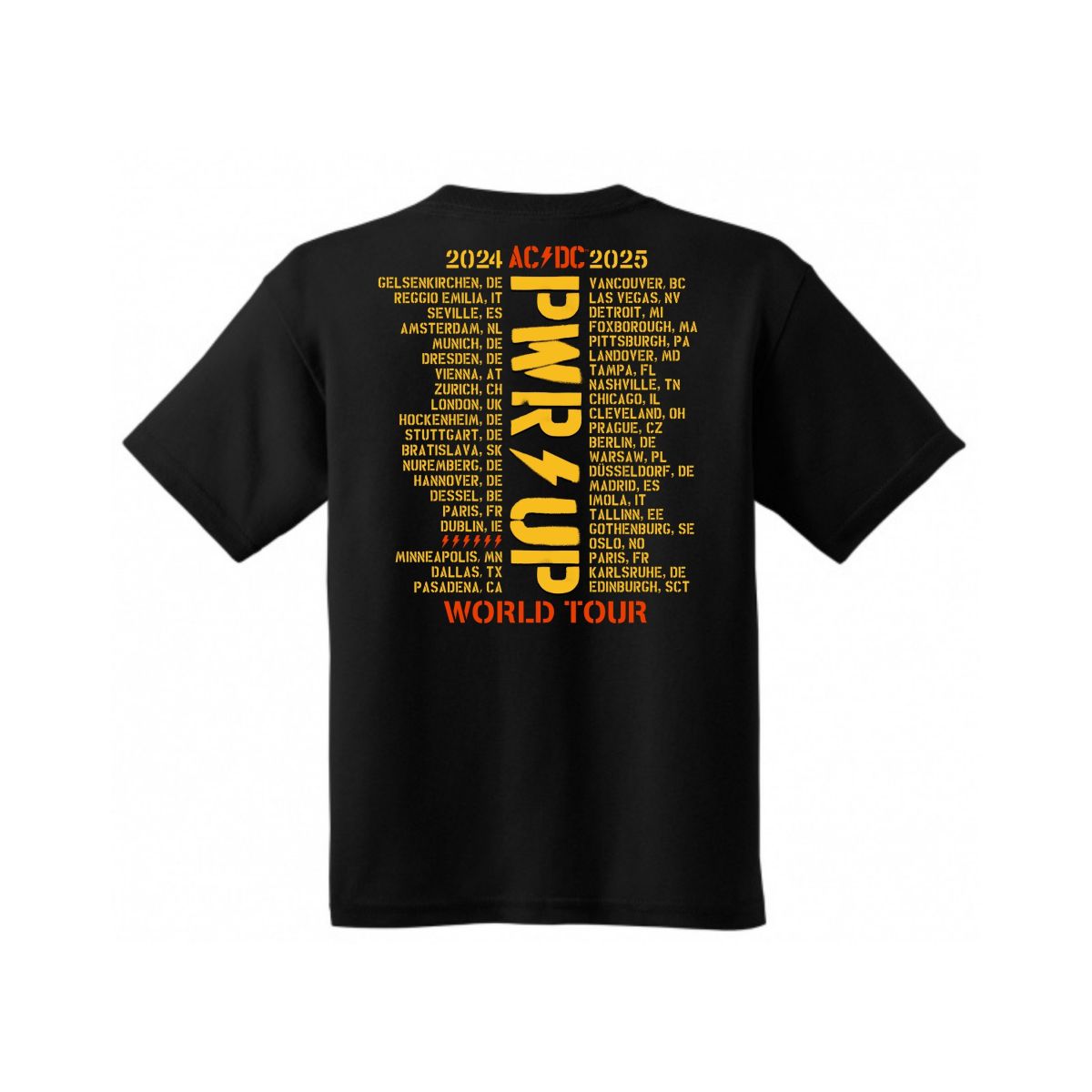 PWR UP World Tour Kids T-Shirt