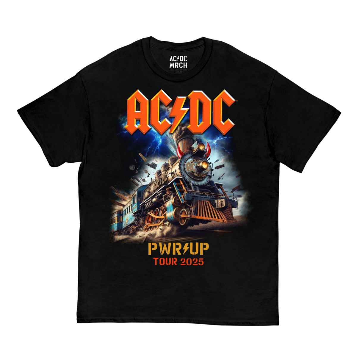 Rock N Roll Train PWR UP Tour T-Shirt