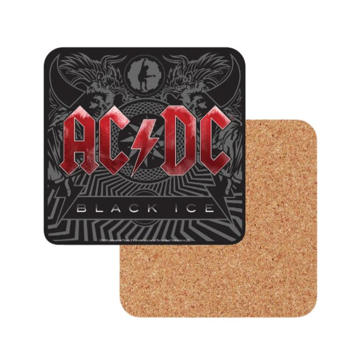 AC/DC Black Ice Coasters - Set of 6