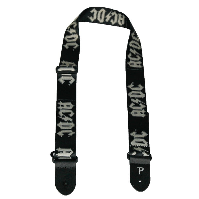 Grey Logo Guitar Strap