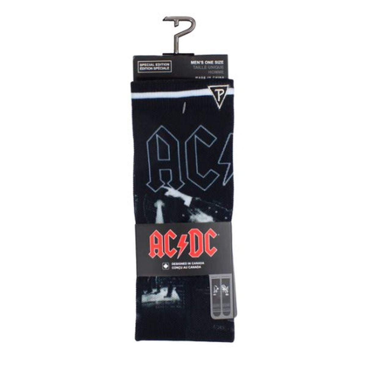 AC/DC Back in Black Socks