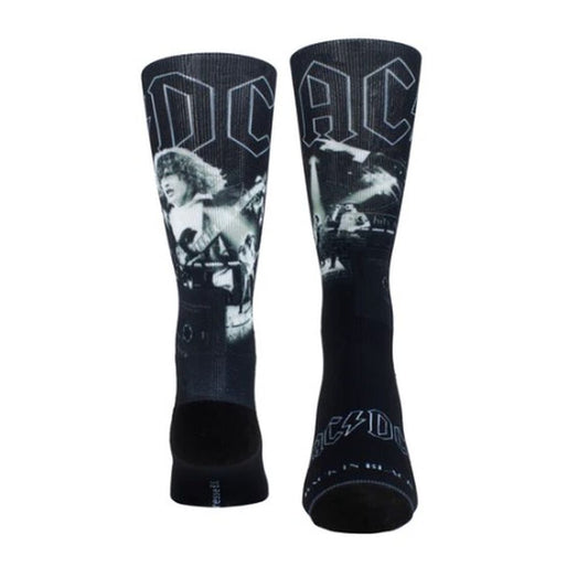 AC/DC Back in Black Socks