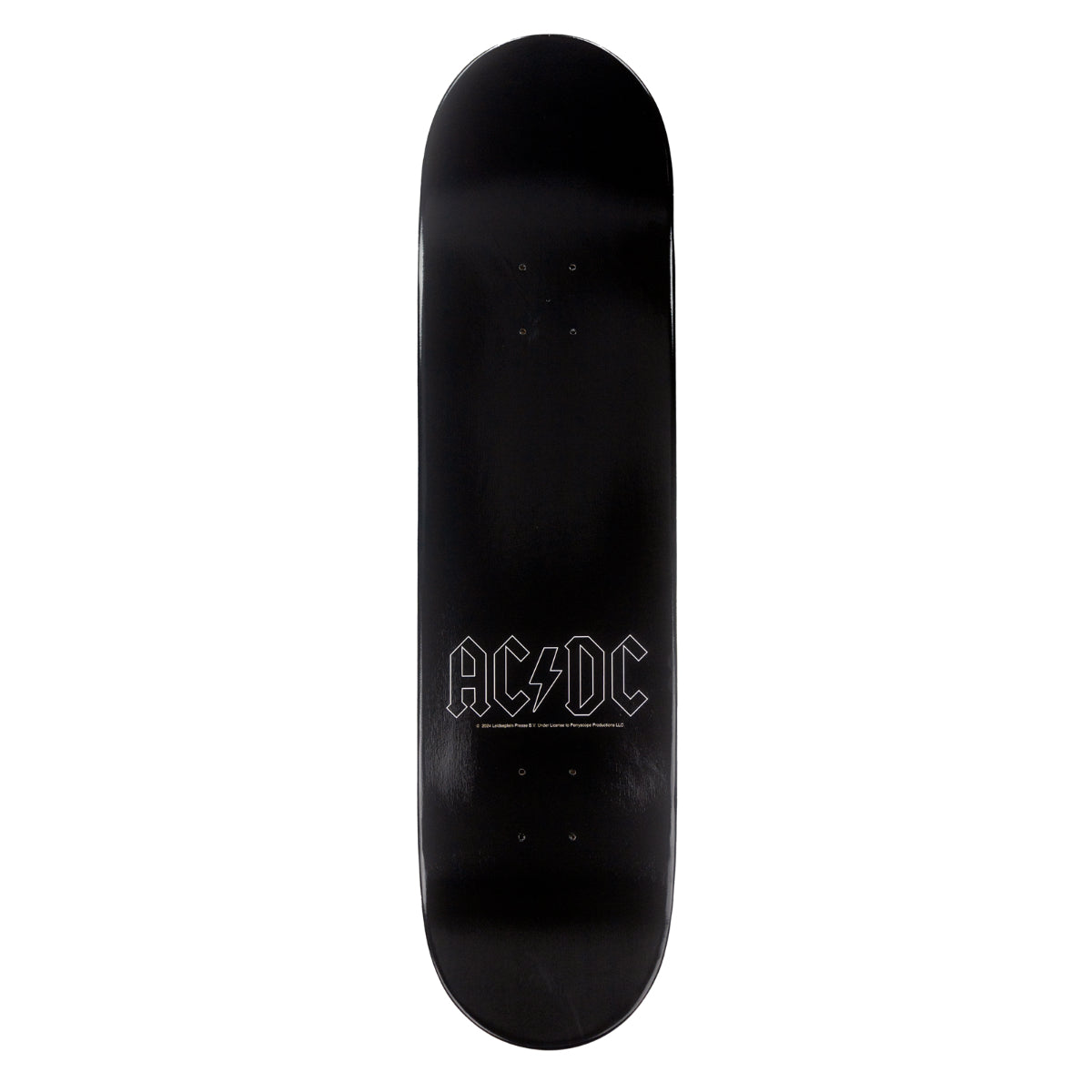 Back in Black Skate Deck