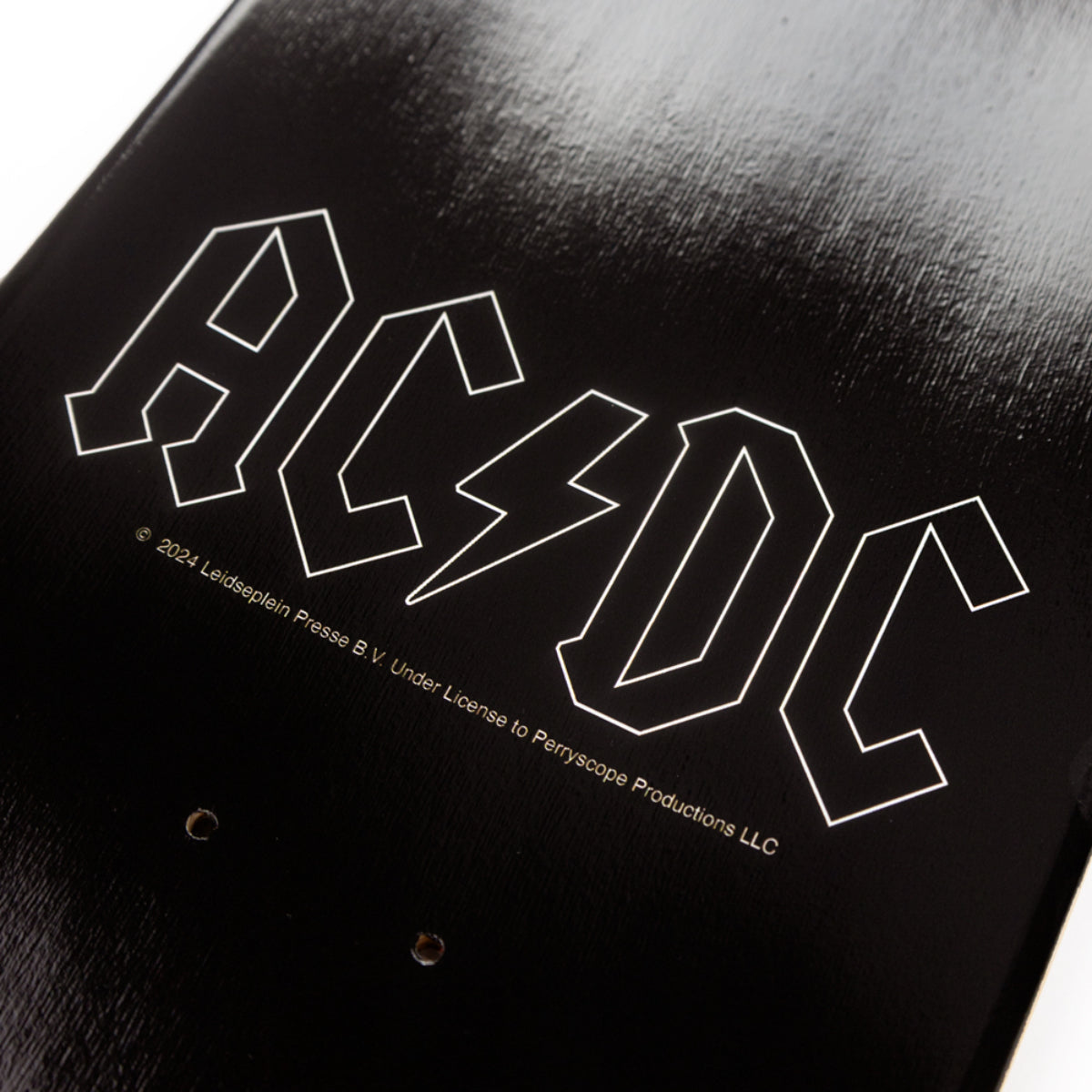 Back in Black Skate Deck