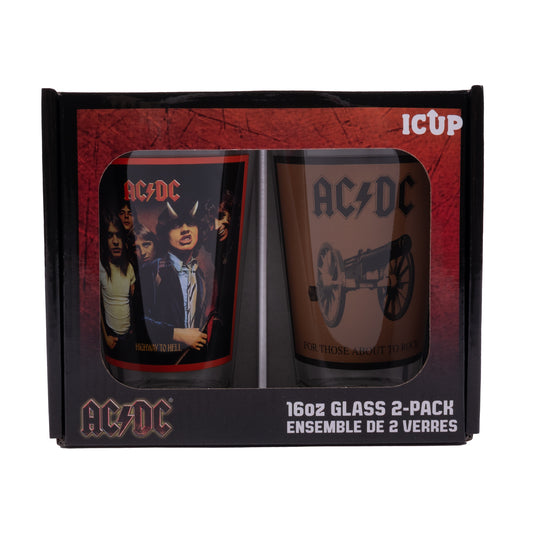 AC/DC Pint Glass Set