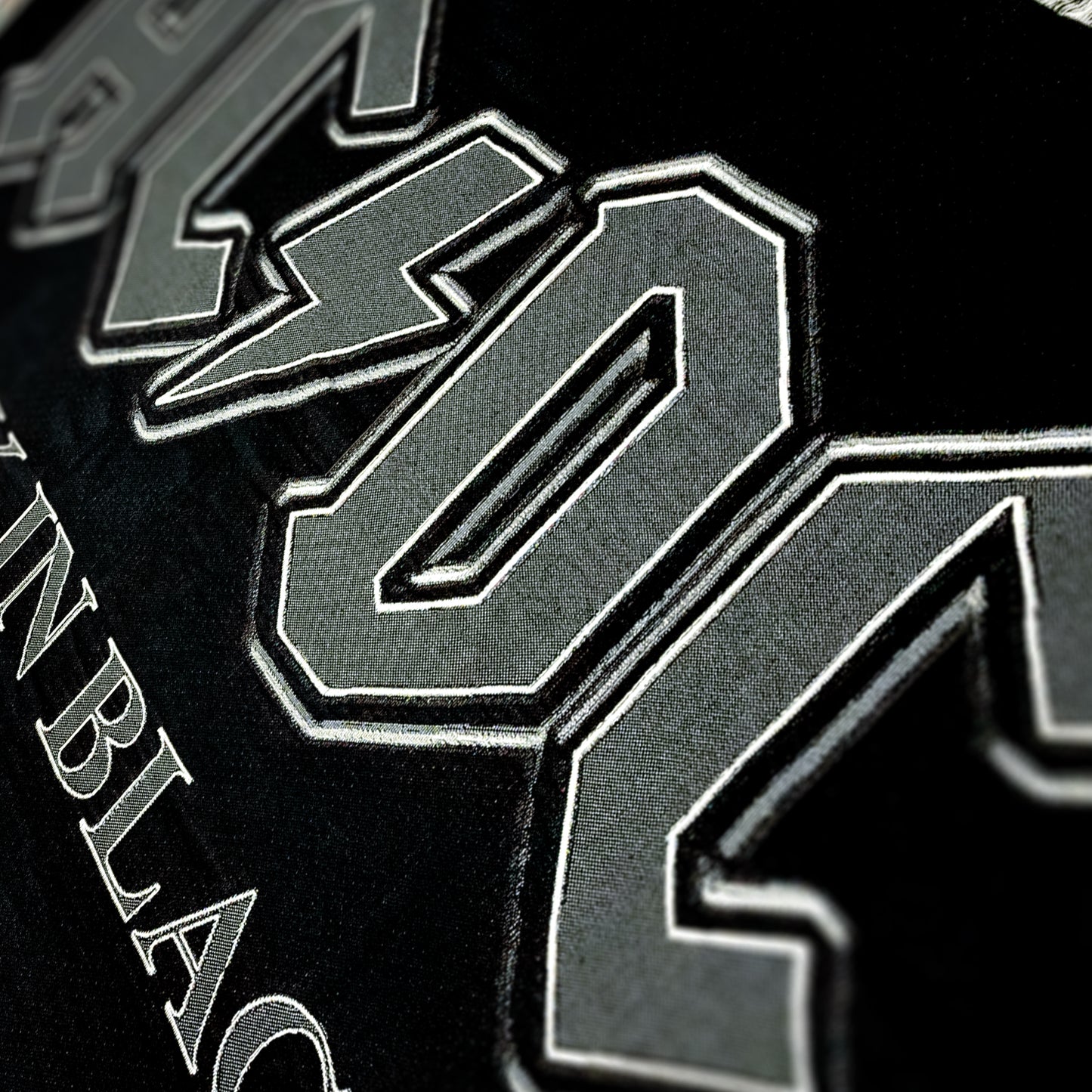AC/DC Back in Black Throw Blanket