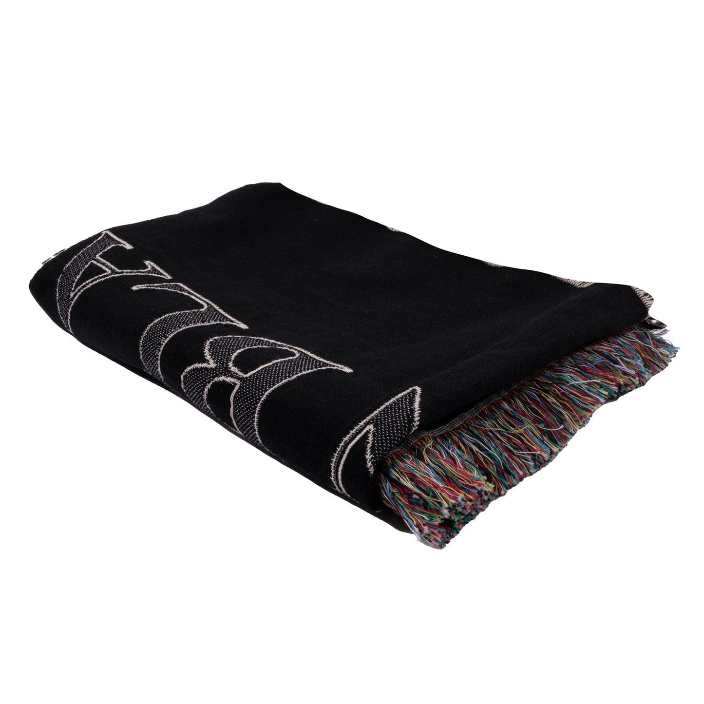 AC/DC Back in Black Throw Blanket