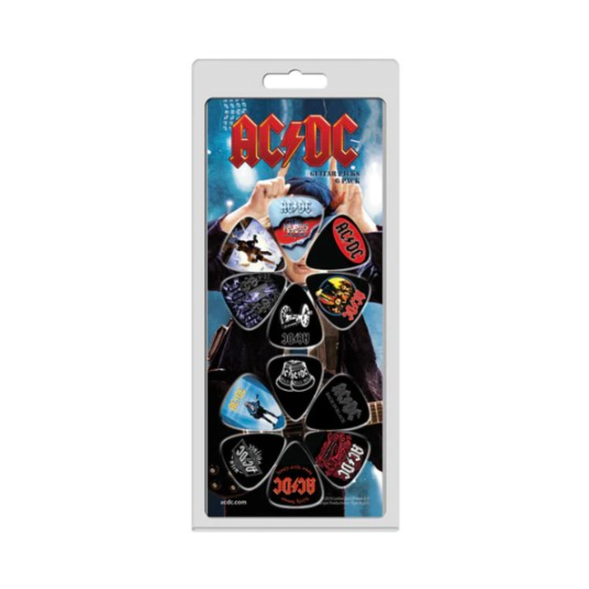 AC/DC 12 Pack Guitar Picks