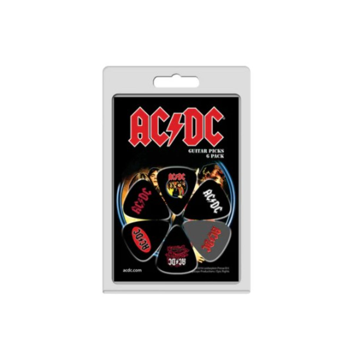 AC/DC 6 Pack Highway to Hell Guitar Picks