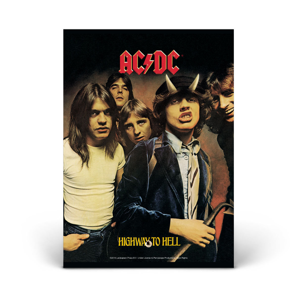Highway To Hell Glass Photo Print