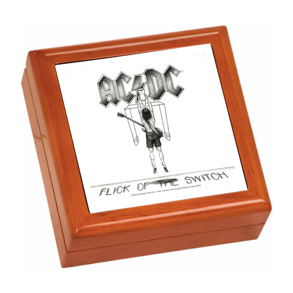 Flick Of The Switch Wooden Keepsake Box
