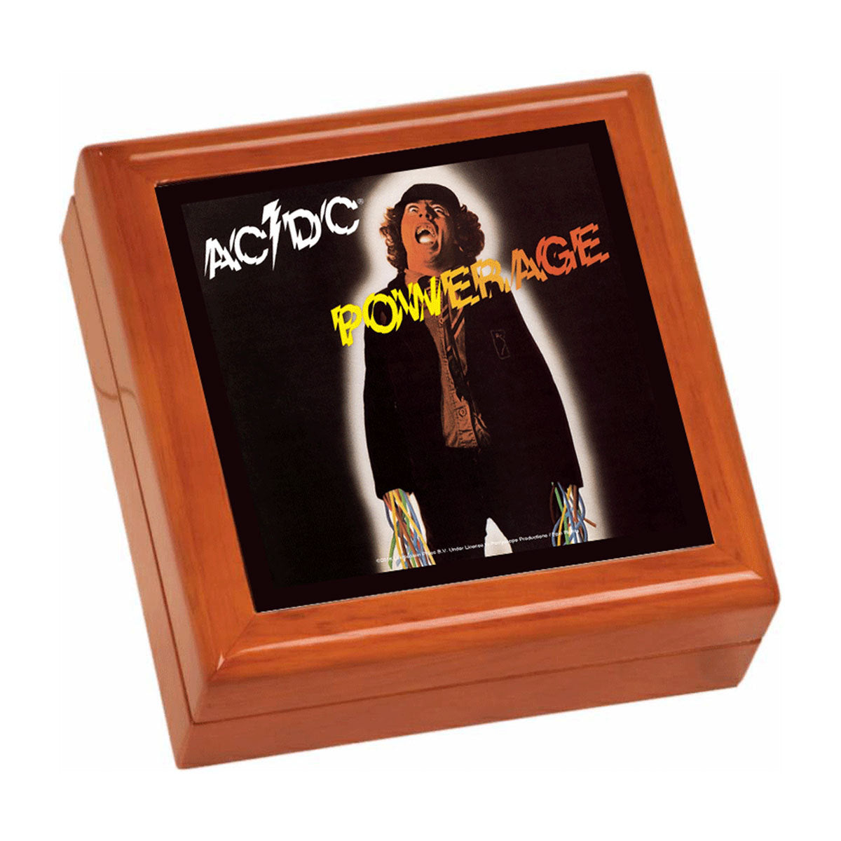Powerage Wooden Keepsake Box