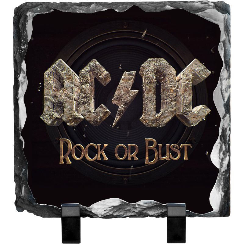 Rock Or Bust Photo Slate