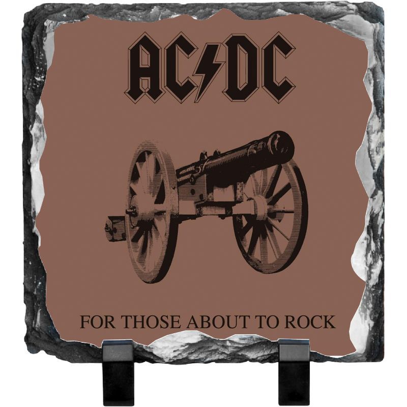For Those About To Rock Photo Slate