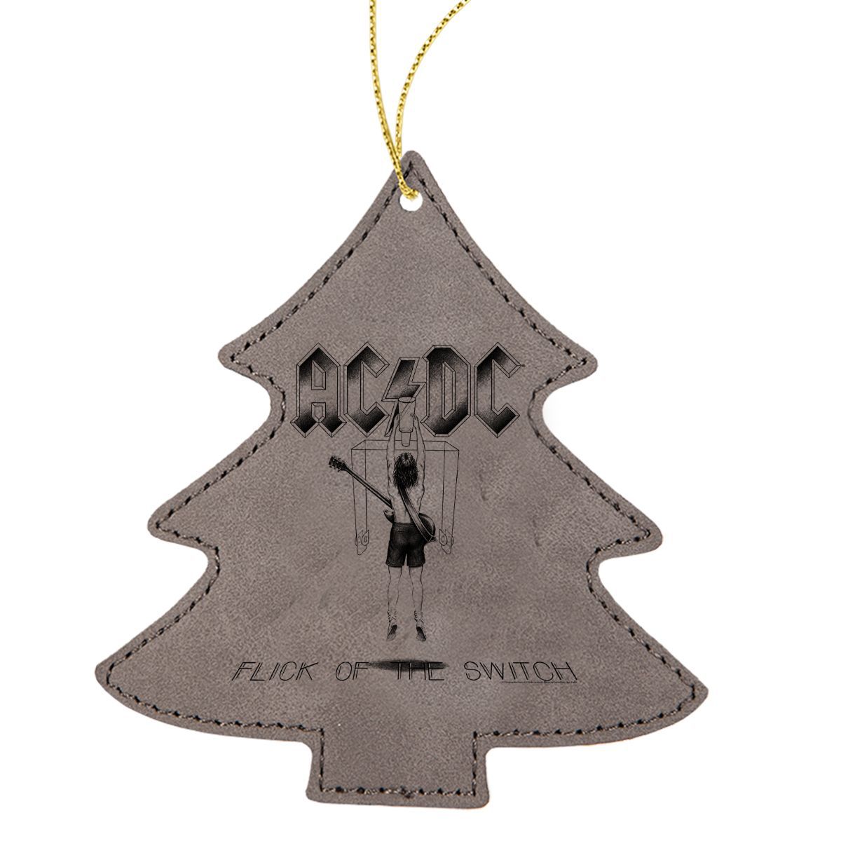 Flick Of The Switch Leatherette Tree Ornament