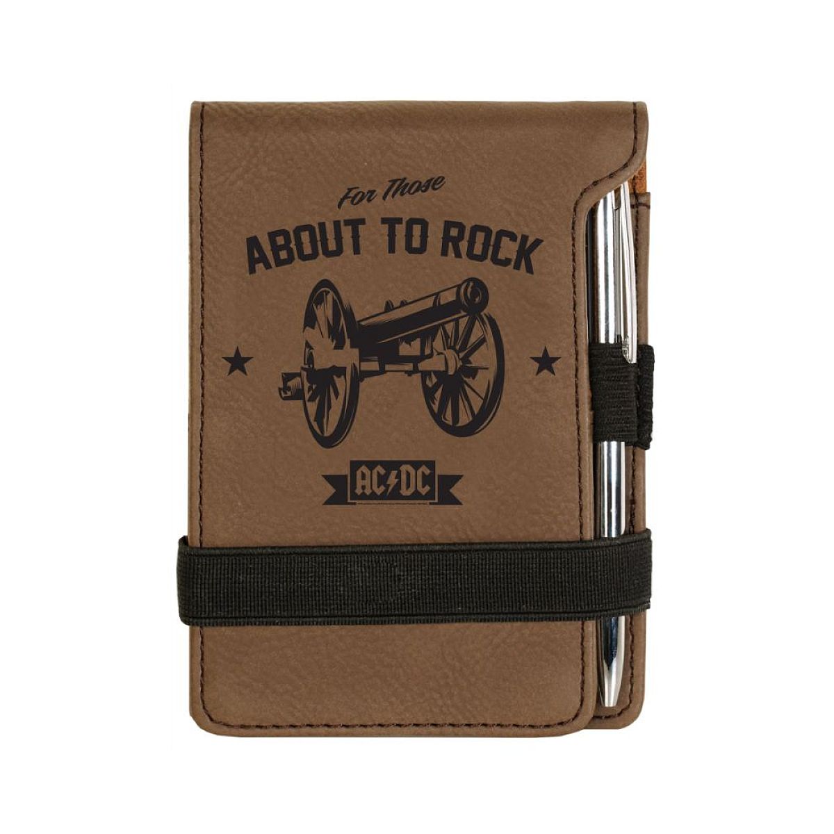 Rock Cannon Mini Notepad w/Pen