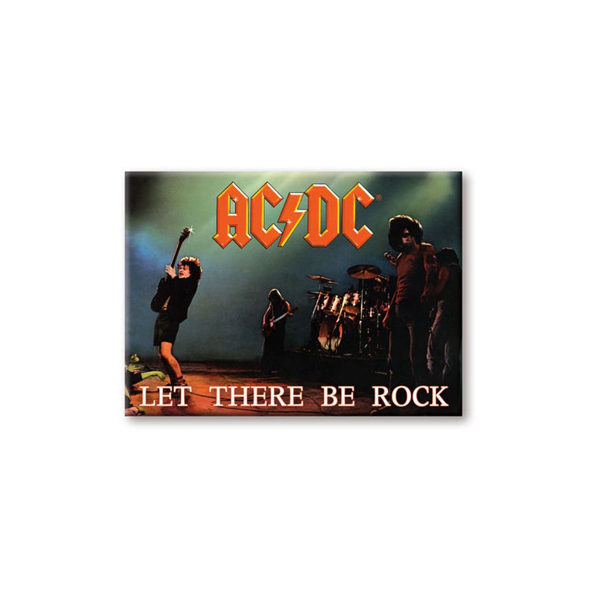 AC/DC - Let There Be Rock Flat Magnet (2.5" x 3.5")