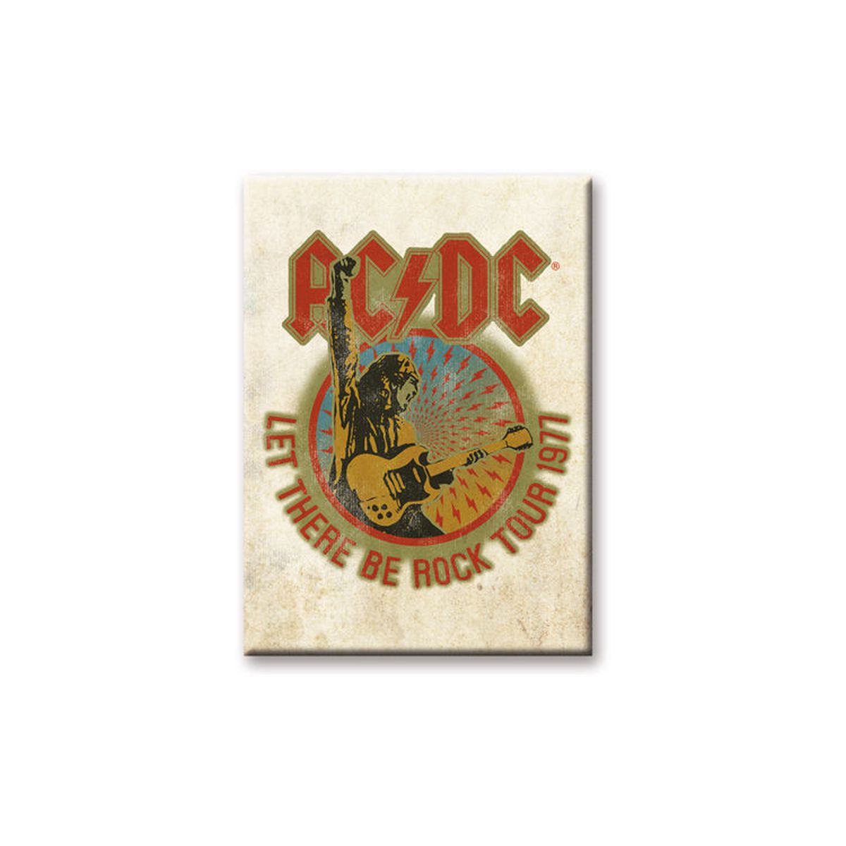 AC/DC Let There Be Rock Tour 1977 Magnet