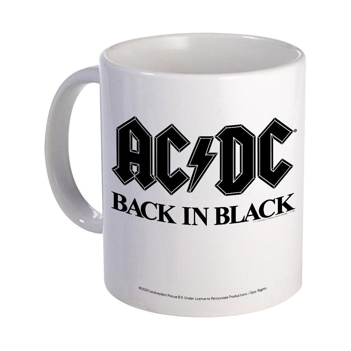 Back In Black Type Mug