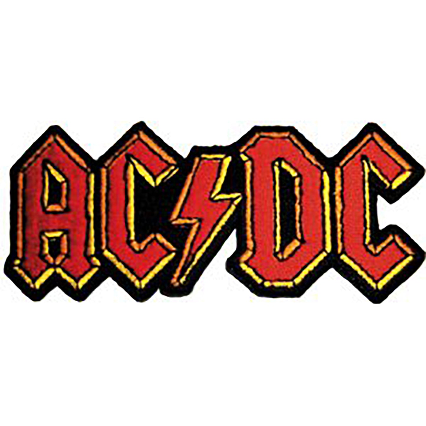 AC/DC Logo 3.5"x1.5" Patch