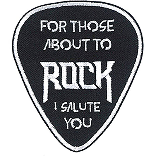 AC/DC I Salute You 2.7"x3.2" Patch