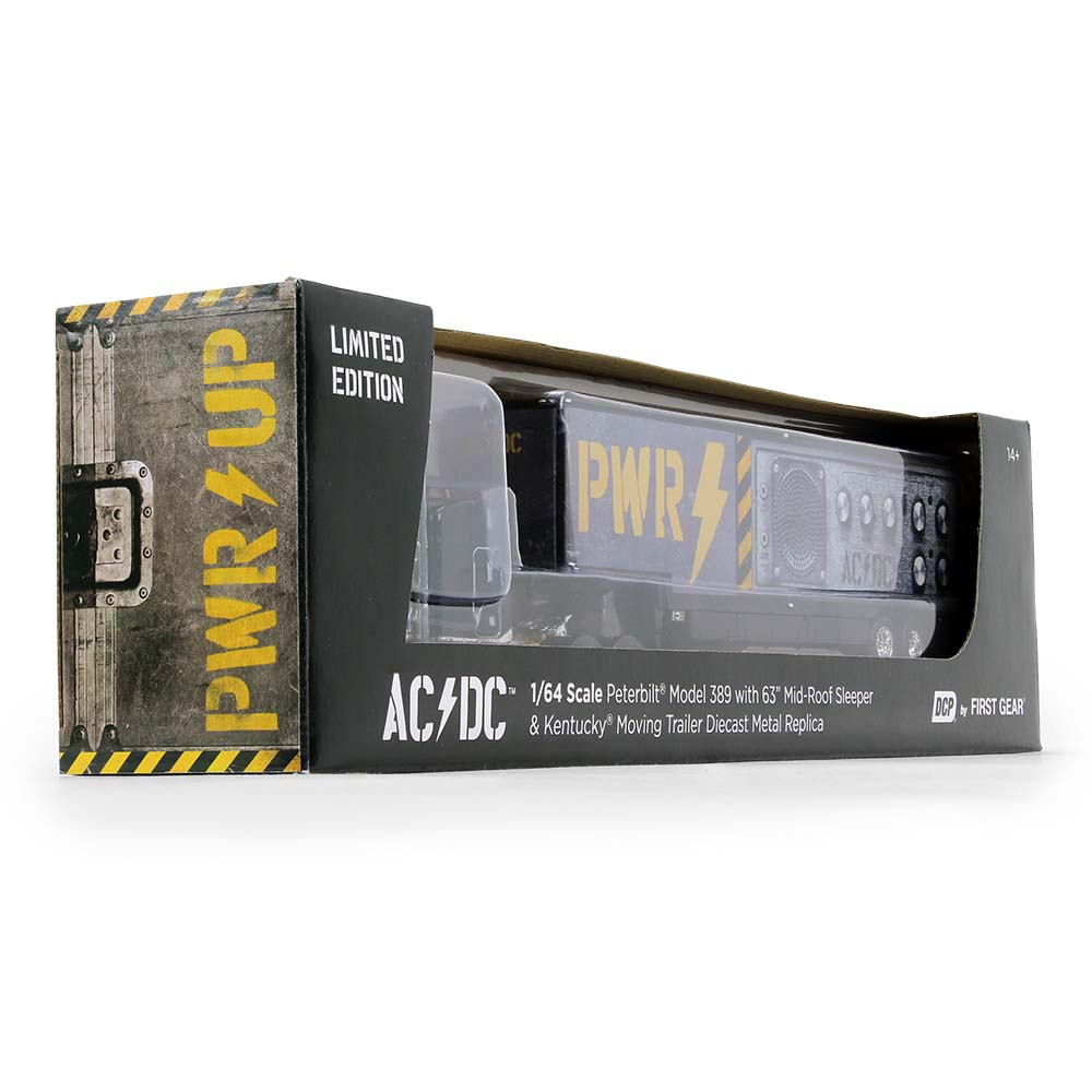 AC/DC Power Up Black Diecast Truck