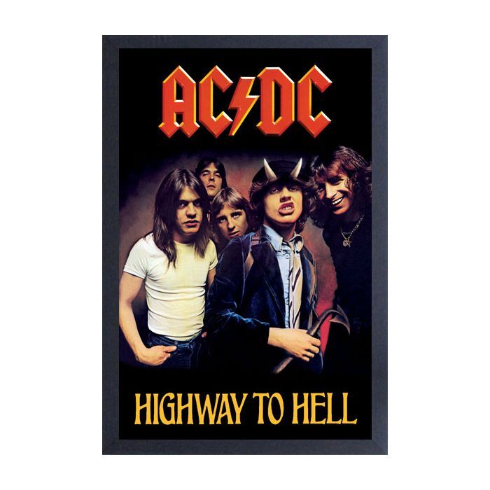 AC/DC - Highway to Hell 11x17 Framed Print