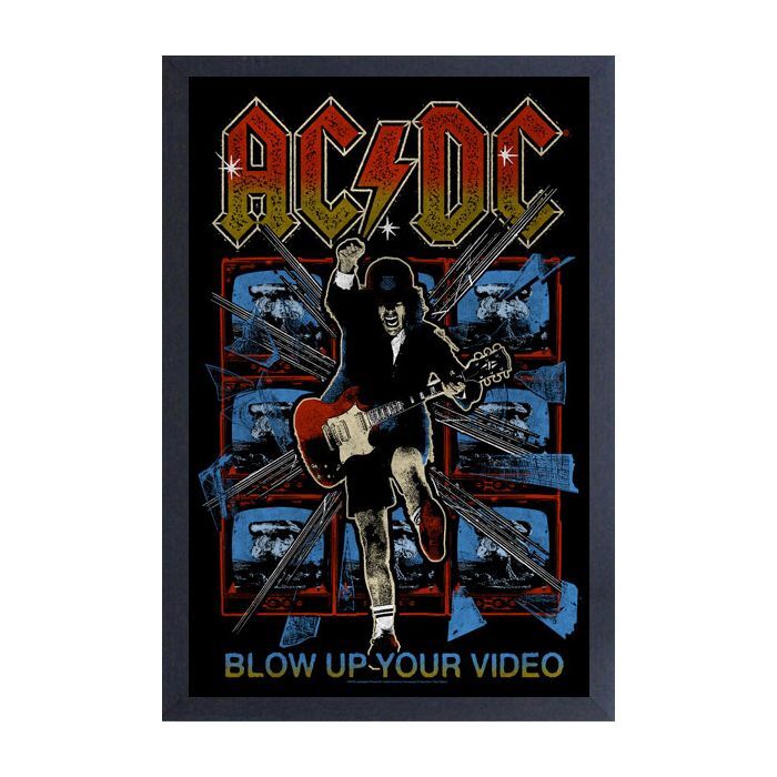 AC/DC - Blow Up Your Video-Sketch 11x17 Framed Print