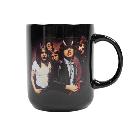 AC/DC Highway to Hell Ceramic Cappuccino Ceramic Mug (20oz / Black)