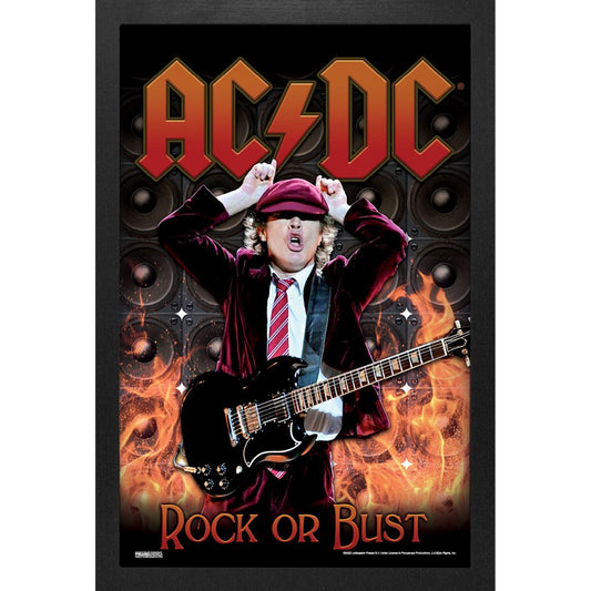 AC/DC - Rock or Bust Live 11x17 Framed Print