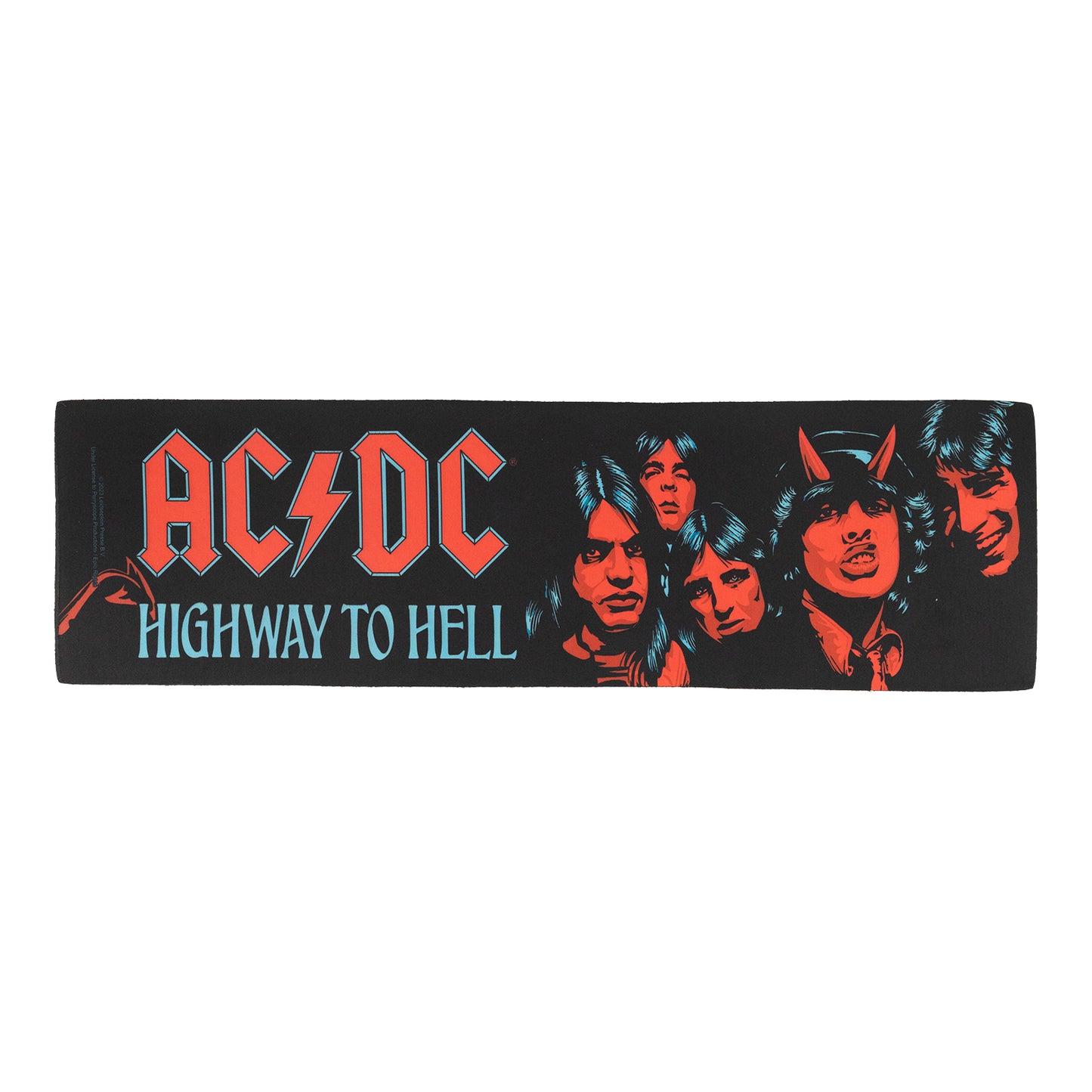 AC/DC Highway To Hell: 2 Glasses, Bar Mat & Can Cooler