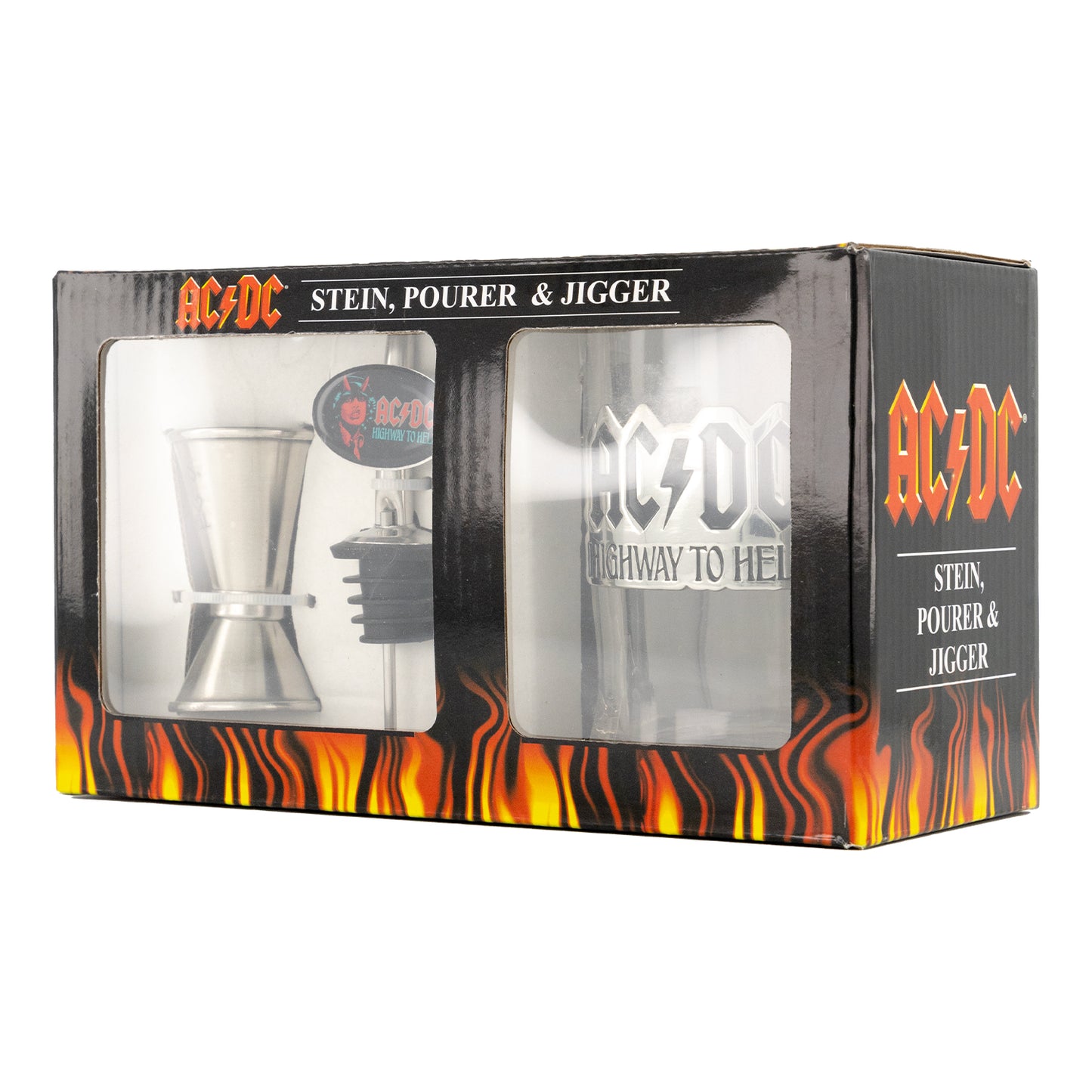 AC/DC Highway To Hell: Stein, Jigger & Pourer Pack