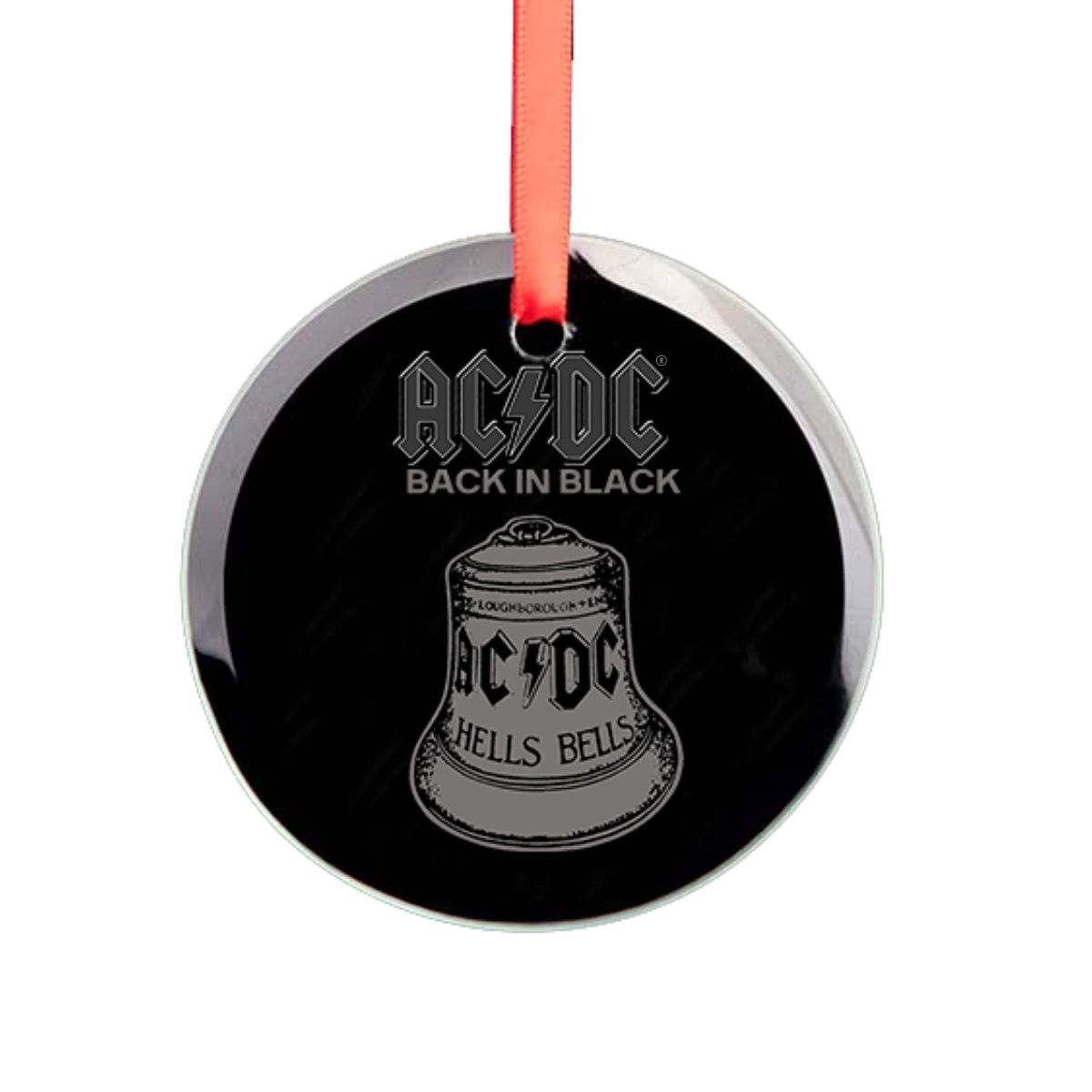 Hells Bells Glass Ornament