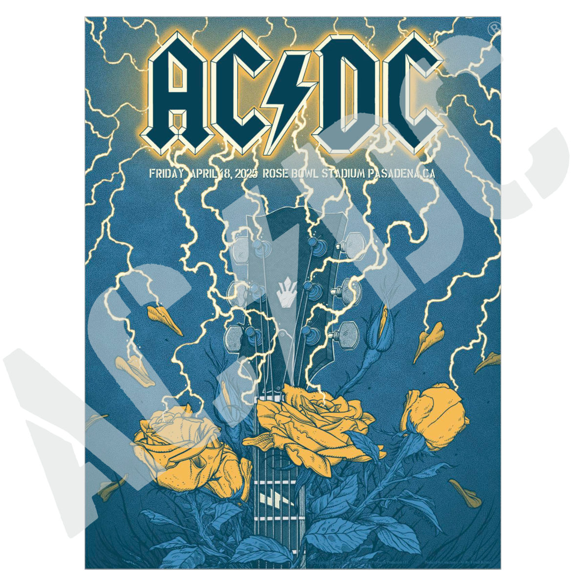 Pasadena PWR UP Tour Poster - Webstore Exclusive!
