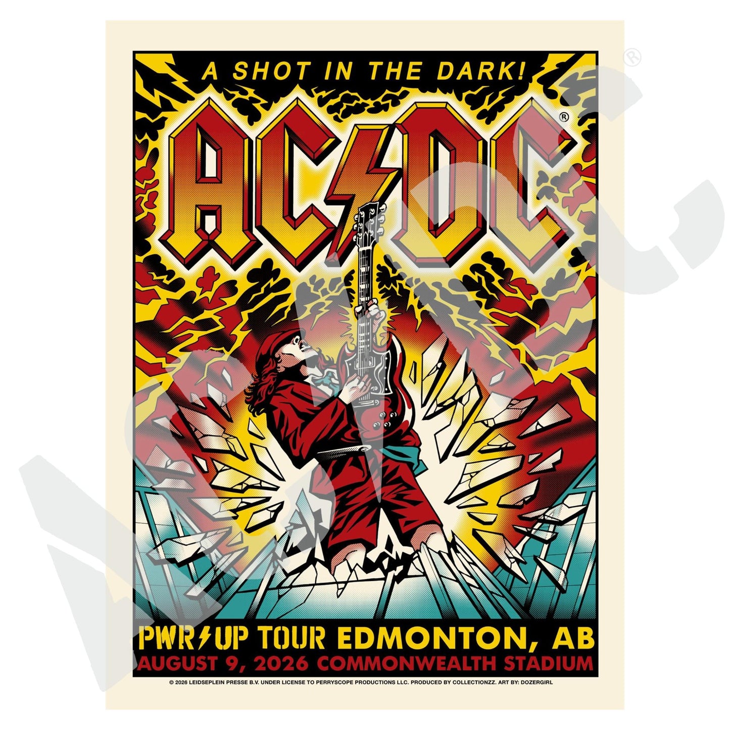 Edmonton PWR UP Tour Poster