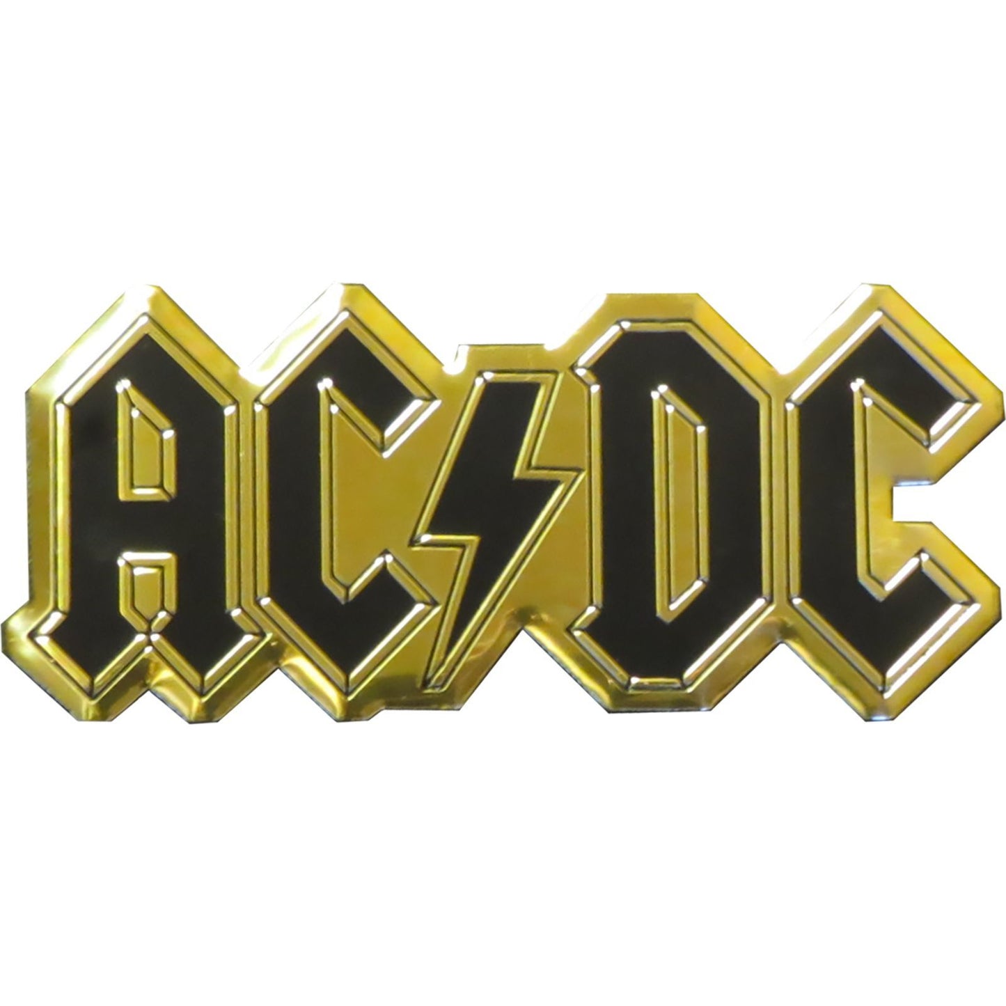 AC/DC Logo 1.75" Metal Sticker