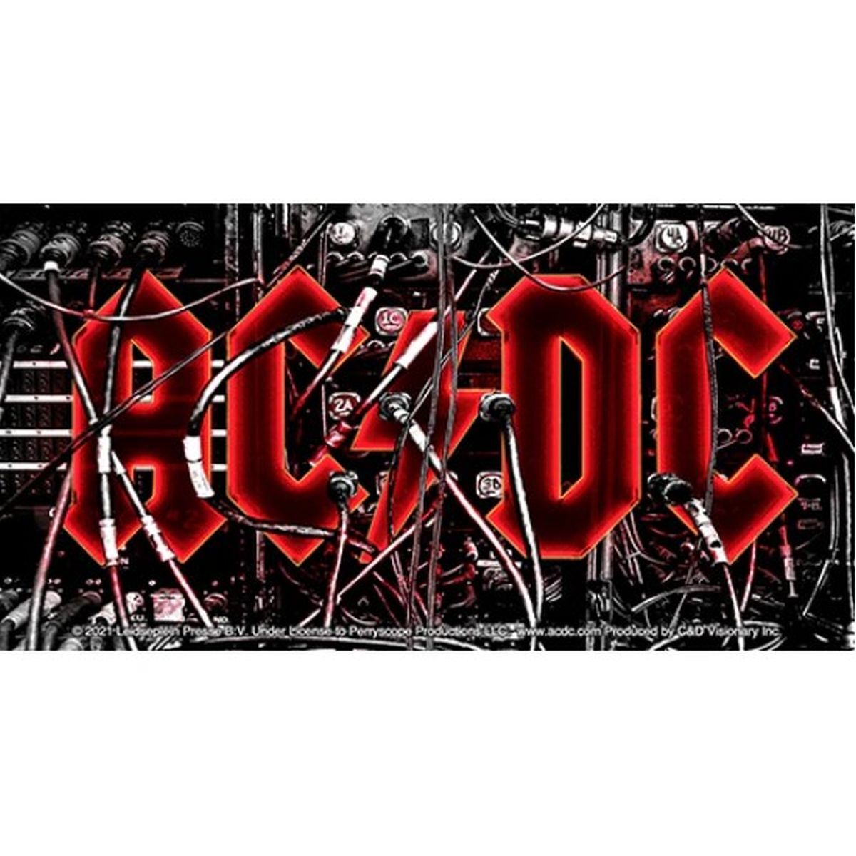AC/DC Wires Sticker