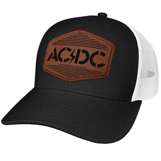 AC/DC Lightning Bolt Lines Trucker Hat