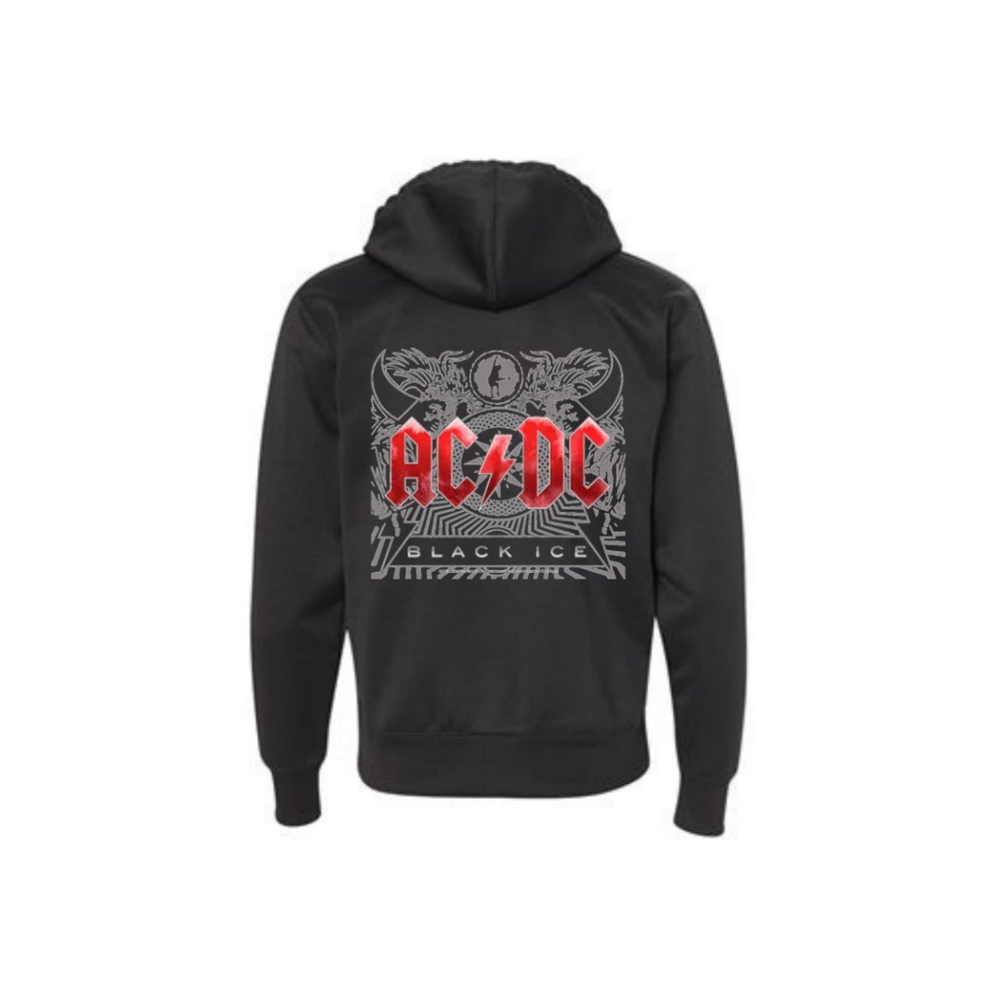 Black Ice Front Logo Hoodie