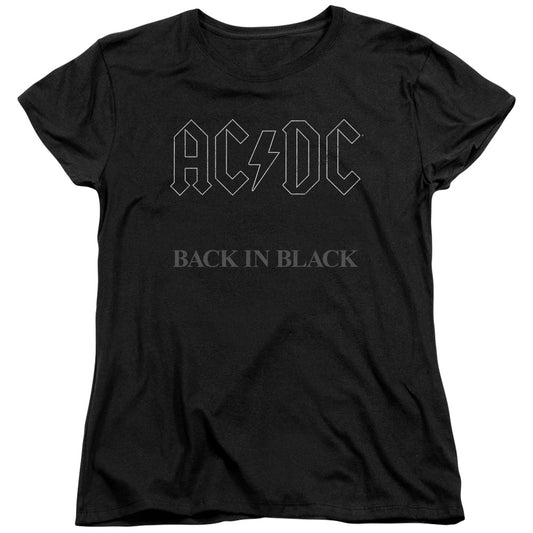 Back in Black Womens Logo